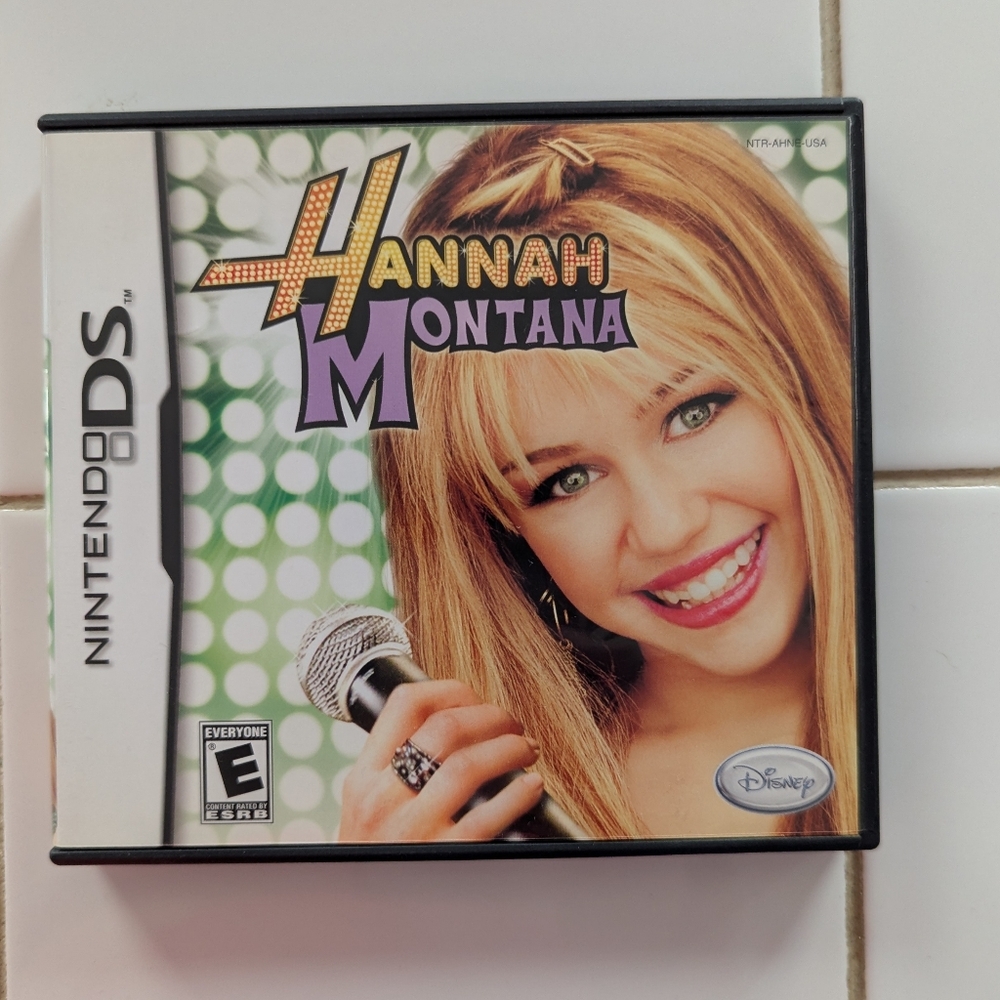 Nintendo DS Hannah Montana CIB